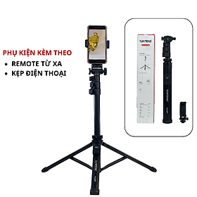 Mua Gậy chụp ảnh điện thoại Yunteng VCT-91666 - Phụ kiện tích hợp 3 chân tripod và cằm tay selfie nhỏ gọn tiện lợi - Hàng chính hãng