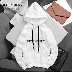 Áo Hoodies Thêu Decembery Form Unisex Cho Nam Nữ A23-14