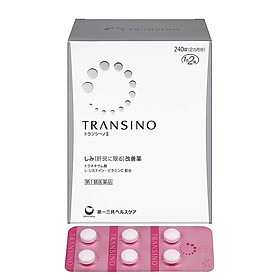 Viên Uống Trị Nám Dưỡng Trắng Da Transino 240 viên