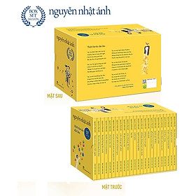 Thời Thơ Ấu Dài Lâu - Nguyễn Nhật Ánh - Boxset Vàng Ấm Áp (Bộ 24 Cuốn) - Tặng Kèm Giấy Note Hình Vuông