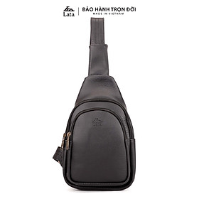 Balo Lata ( Thời trang nam đi chơi cỡ nhỏ - Balo đeo chéo da BALC24 )