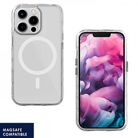 Ốp Lưng cho Iphone 13/Pro/Pro Max Hiệu LAUT Crystal Matter (IMPKT) Tinted MagSafe-Hàng chính hãng