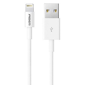 Mua Dây Cáp Sạc Lightning cho iPhone Pisen 1m Nhựa Dẻo (Sạc Nhanh) - Hàng Chính Hãng