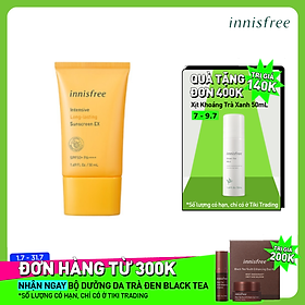 Kem chống nắng lâu trôi innisfree intensive long lasting sunscreen Ex 50ml - 131172647