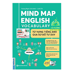 Sách - Mindmap English Vocabulary -Từ Vựng Tiếng Anh Qua Sơ Đồ Tư Duy - MC