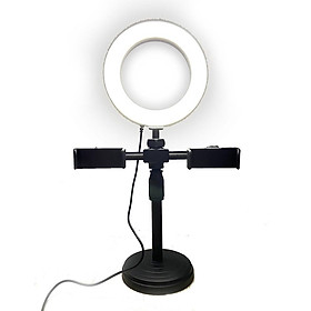Mua BỘ ĐÈN LIVESTREAM 16CM 2 KẸP ĐIỆN THOẠI