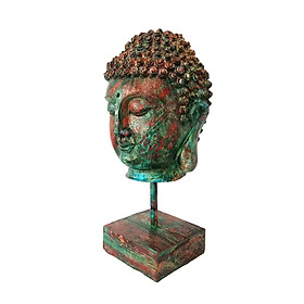 Buddha Head Statue Sculpture 9