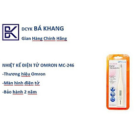 NHIỆT KẾ ĐIỆN TỬ OMRON MC-246