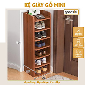 Mua Kệ Để Giày Dép Gỗ Thiết Kế Nhỏ Gọn  Tối Ưu Diện Tích Kệ Giày Dép Xếp Gọn Đa Năng Kệ Gỗ MDF Phong Cách Hiện Đại