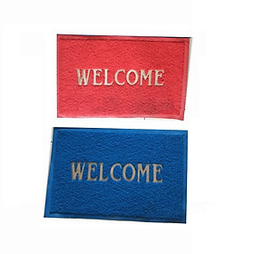 Mua Combo 2 Thảm nhựa dẻo chùi chân Welcome kt:  60cmx 40cm