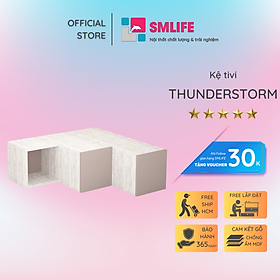 Kệ TV phòng ngủ kệ TV gỗ ép SMLIFE Thunderstorm