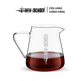 Mua Bình Thủy Tinh Đong Cà Phê 500ml Có Tay Cầm MHW-3BOMBER | SHARING POT