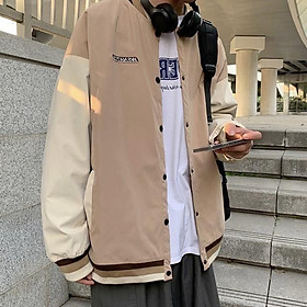 Áo khoác bomber unisex form rộng Wanstop nam nữ ulzzang