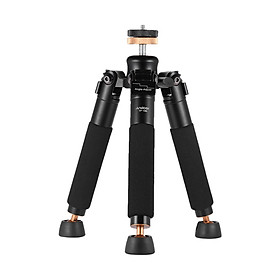 Giá Ba Chân Mini Hợp Kim Nhôm Andoer TP-166 Cho Máy Ảnh Canon Nikon Sony Sigma