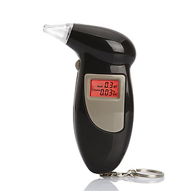 Digital Breath Alcohol Tester With Audible Alert Safe Driving With Key Chain