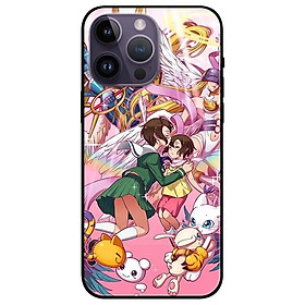 Ốp lưng dành cho Iphone 14 - Iphone 14 Plus - Iphone 14 Pro - Iphone 14 Pro Max - Anime Hai Cô Gái Và Pet