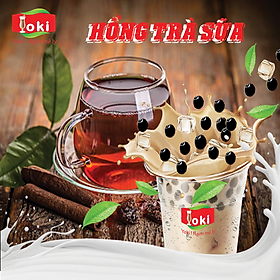 Hồng trà sữa Yoki