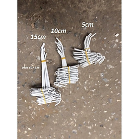 Mua Móc cài lưới  tay cài lưới treo đồ  phụ kiện sơn tĩnh điện màu trắng