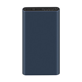Pin Sạc Dự Phòng Xiaomi Gen 3 Version 2019 Polymer 10000mAh Tích Hợp Cổng Type-C PLM13ZM - Hàng Chính Hãng