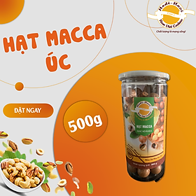 Hạt Macca nứt vỏ Hodi-Navi Hũ 500g xuất xứ Úc, tỉ lệ hạt nhiều, dễ tách vỏ, lượng dinh dưỡng cao có thể làm sữa hạt