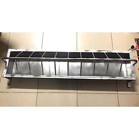 Mua Máng tập ăn loại dài 1 25m thiết kế 20 ô cho heo  lợn con