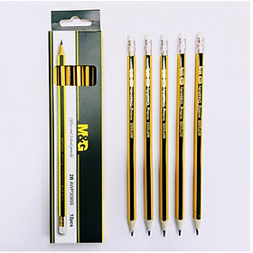 HỘP BÚT CHÌ CHUỐT 2B M&G AWP30855 -12 cây