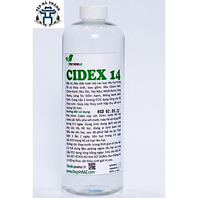Dung Dịch Phòng Trị Rêu Hại Cidex 14 Nguyên Chất - Glutaraldehyde 2.6% 500ml