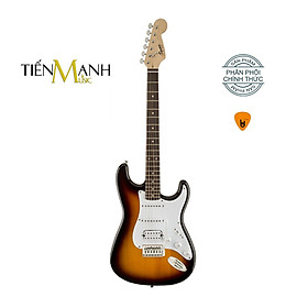 Mua  Chính Hãng Mỹ  Đàn Guitar Điện Fender Squier Bullet Stratocaster HSS SQ STRAT - Brown Sunburst Electric - Kèm Móng Gẩy DreamMaker