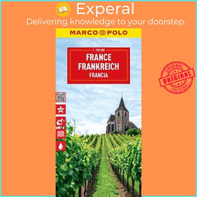 Sách - France Marco Polo Map by Marco Polo (UK edition, paperback)