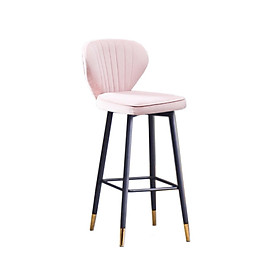 Mua Ghế bar thân xoay vải nhung chân sắt có ống đồng CB Luois Capta