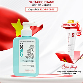 Dung dịch vệ sinh hằng ngày Orasic 200ml