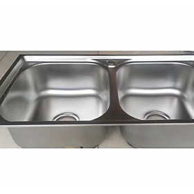 Mua COMBO CHẬU CHÉN INOX + VÒI RỬA CHÉN INOX SUS 304
