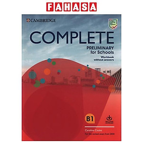 Complete Preliminary For Schools Workbook Without Answers With Audio Download: For The Revised Exam From 2020