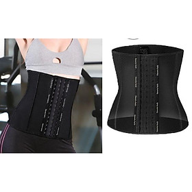 Đai latex 9 xương thông hơi 4 hàng móc cài nhập khẩu Ý cao cấp