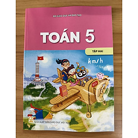 Sách giáo khoa Toán 5- tập hai- Kết Nối Tri Thức Với Cuộc Sống (Kèm nilon bọc sách, nhãn tên)