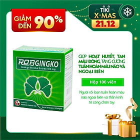 Thực phẩm chức năng hỗ trợ tuần hoàn não Robgingko – Robinson...