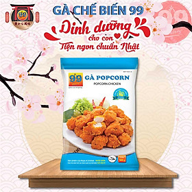 Chỉ giao HCM Gà Popcorn gà rán cắt miếng vuông tẩm bột 99 Poultry 300g