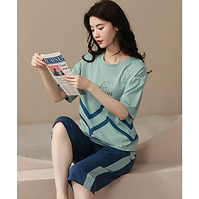 >> BÁO GIÁ ĐỒ BỘ MẶC NHÀ NỮ - COTTON CAO CẤP - THƯƠNG HIỆU ELLE LM1903 | Shopee Lazada Sendo Tiki mới nhất 121 Đồ bộ lửng mặc nhà cotton cao cấp mùa hè dành cho nữ Quãng Châu 1211