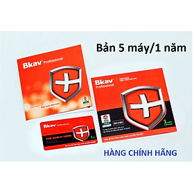 Phần mềm diệt virus BKAV Pro Internet Security AI 5PC/1 năm - Hàng Chính Hãng