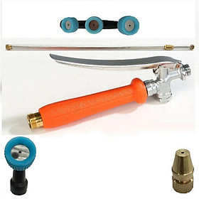 Mua Combo tay khoá bóp inox 3 béc phun  cần 1 2m  phun tưới lan  cây cảnh  hoa phun thuoc