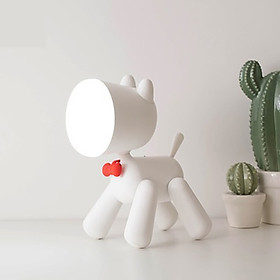 Đa dạng Phim hoạt hình Con chó Đèn LED Đèn đọc sách USB Có thể sạc lại đầu giường phòng ngủ cho trẻ em Quà tặng đèn ngủ