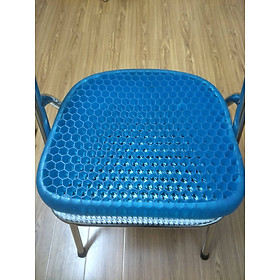 Đệm ngồi 3D Silicon văn phòng PEAFLO thế hệ mới, cấu trúc tổ ong 2 lớp thoáng khí, giảm áp lực lên mông, giảm đau mông.