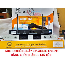 Mua BỘ MICRO KHÔNG DÂY KARAOKE GIA ĐÌNH GIÁ TỐT CM 99S - MÍC KHÔNG DÂY - HÀNG CHÍNH HÃNG