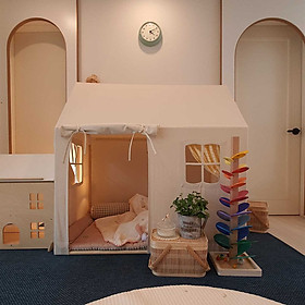 Phòng Ngủ Mini Cho Bé Vui Chơi Tent House Kids Phong Cách Hàn Quốc