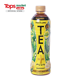 Trà Ô Long Tea Plus Vị Chanh Chai 455ML