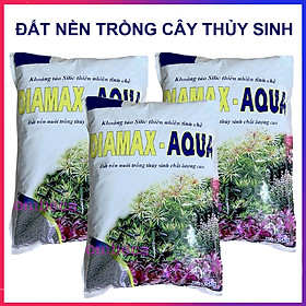 3 Túi Đất Nền Trồng Cây Thủy Sinh Bể Cá, Phân nền DIA MAX AQUA giàu dinh dưỡng ( 2KG/ túi)