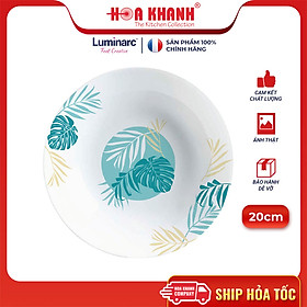 Đĩa Sâu Thuỷ Tinh Luminarc Diwali Hiwaii 20cm - V4922