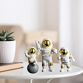 6x Astronaut Statue Action Figure Spaceman Figurine Home Decor Birthday Gift