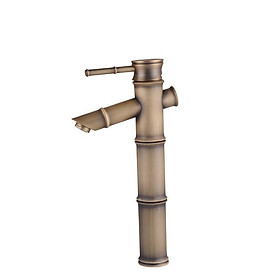 Vòi chậu lavabo dương bàn phong cách giả cổ