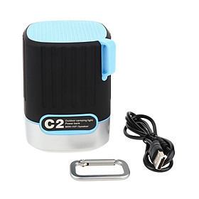 Mini Portable Wireless Bluetooth HiFi Speaker - Stereo Loudspeaker - Boom Box with LED Light